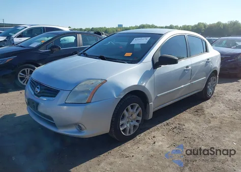 2010 Nissan Sentra 2.0S из США, поврежденный, VIN 3N1AB6AP7AL670293